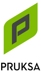 pruksa with black text
